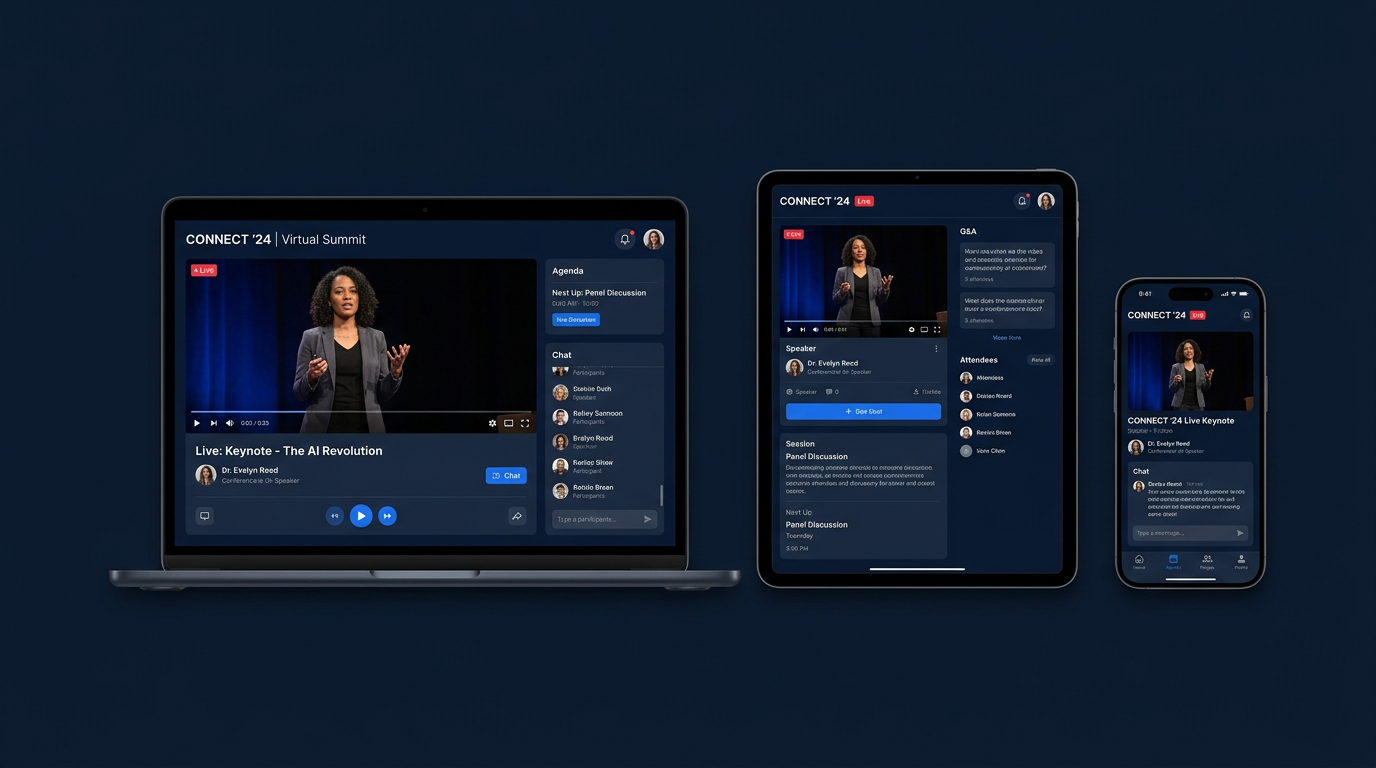 VirtualRoadShow App on multiple devices